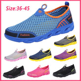 Zapatos casuales de moda, ligeros, transpirables, de verano, para hombre y mujer, cómodos y para exteriores, para caminar, tallas 36-45
