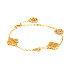 Women's Bracelet 2025 Made Of Gemstone And Zircon Material, Exquisitely Designed With A Stylish Gift Box Packaging