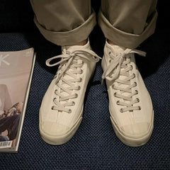 Zapatillas de deporte unisex de lujo de caña alta, zapatos de lona transpirables de corte bajo para mujer, zapatillas informales de talla grande para mujer