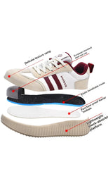 Zapatos de seguridad de lujo a la moda para mujer, zapatos de trabajo con punta de acero, botas para mujer, zapatillas deportivas informales antideslizantes a prueba de pinchazos para mujer.