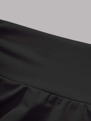 2025 New Solid Color Skirt Women Summer Fashion Outdoor Versatile High Waist Slim Fit Elastic Waist Short Skirt Goods In Stock