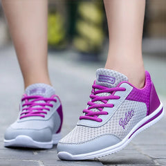 Zapatillas deportivas para mujer, informales, de varios colores, vulcanizadas, para gimnasio, 2025