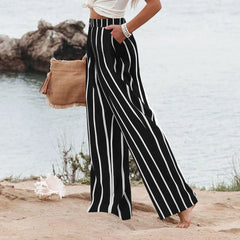 New Pants for Woman Office Elegant Wide Leg Pants for Women High Waist Plare Pants Wide Pants Female Clothes Pantalonede Mujer