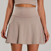 Yoga Short Skirt with Pocket Women High Waist Sports Short Skirt Lined Shorts Fitness Quick Dry Running Sport Golf Tennis Skirts