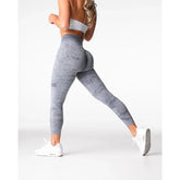 Women Yoga Leggings Hips Lifting Gym Seamless Sport Pants High Waist Fitness Leggings Bubble Butt Workout Digital Seamless