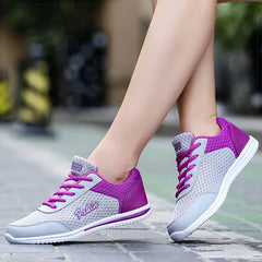 Zapatillas deportivas para mujer, informales, de varios colores, vulcanizadas, para gimnasio, 2025