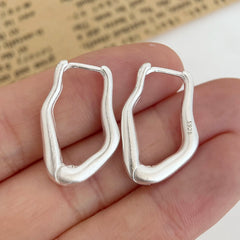 Pendientes de plata de ley 925 para mujer, dorados brillantes, sexys, de moda, joyería de moda, regalo para fiesta, boda, pendientes