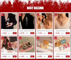 Delicate Red Round Bead Earrings Women's Fashion Inlaid Zircon Earrings Sweet Geometry Earrings Party Jewelry New Years Gifts