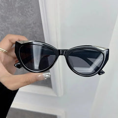 Designer Cat Eye Sunglasses Women Men Vintage Brand Gradient Sun Glasses Female Male Small Frame Retro Oculos De Sol