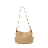 Handbags handbags for women luxury handbags for women Summer niche high sense one shoulder grass woven bag girl 2025