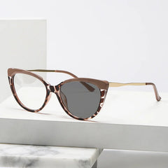 Cat Eye Sunglasses Women Men Vintage Gradient Sun Glasses Female Brand Design Anti Glare Retro Photochromic Shades Eyewear UV400