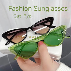 Fashionable Women's Sunglasses Trendy Luxury Cat Eye Sun Glasses for Men Women UV400 Shades Riding Fishing Sports Eyewear