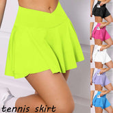 2024 Golf Skirt Women High Waist V Summer Running Outdoors Tennis Sport Skirt Pockets Fitness Casual Shorts