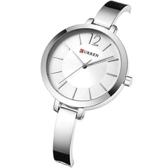 Relojes de mujer de primera marca de lujo CURREN 9012, relojes de cuarzo para mujer, reloj de pulsera informal de moda para mujer, reloj femenino