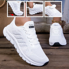 High Quality Women's Shoes Fashion Classic Female Sneakers Comfortable Breathable Running Sports Shoe Lightweight White Shoes