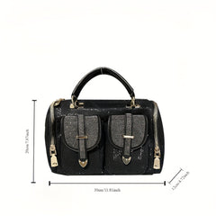 Elegant Stylish Large Capacity Rhinestone Glitter Bags - Shoulder Crossbody Handbags for Women - Casual