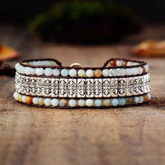 Pulseras punk para mujer, estilo hip hop, para parejas, con cuentas tibetanas, estilo steampunk, para amantes de la joyería. 
