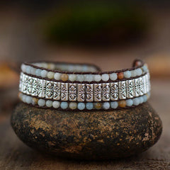 Pulseras punk para mujer, estilo hip hop, para parejas, con cuentas tibetanas, estilo steampunk, para amantes de la joyería. 