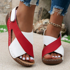 Sandalias de verano para mujer, zapatos suaves y transpirables, zapatos de playa, sandalias elegantes, calzado femenino 