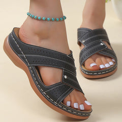 Sandalias de verano, zapatos de mujer, zapatos elegantes para mujer, sandalias, zapatos de mujer, zapatos de cuña, zapatillas suaves para mujer, calzado de mujer 