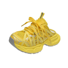 Zapatillas deportivas planas para mujer, sandalias con tiras cruzadas, informales, para caminar y correr, para verano 2025 
