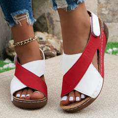 Sandalias de verano para mujer, sandalias de fiesta para mujer, sandalias de exterior para mujer, zapatos de cuña para caminar, sandalias de playa para mujer, calzado para mujer 