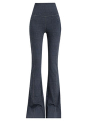 Denim Pants Women Clothing Wear Slightly High Waist Slim Hip Lift 2024 Spring and Autumn New Solid Sports Women Pants