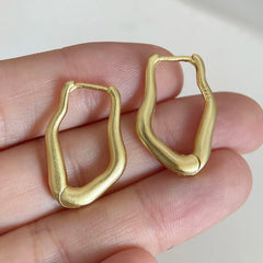 925 Sterling Silver Earrings for Women Shinning Gold Sexy Girl Fashion Trendy Jewelry Gift Party Wedding pendientes