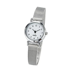 Relojes de pulsera de plata pequeños para mujer, relojes de pulsera para mujer, relojes de moda para mujer, reloj automático 