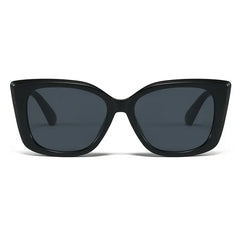 Gafas de sol cuadradas retro con forma de ojo de gato y resistentes a los rayos UV para mujer, ideales para fotografía callejera en Instagram. 3204
