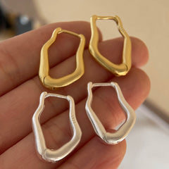 925 Sterling Silver Earrings for Women Shinning Gold Sexy Girl Fashion Trendy Jewelry Gift Party Wedding pendientes
