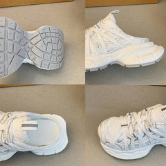 Zapatillas deportivas planas para mujer, sandalias con tiras cruzadas, informales, para caminar y correr, para verano 2025 