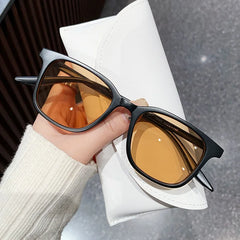 New Vintage Square Sunglasses Women Men luxury Brand Small Rectangle Sun Glasses Female Small Ellipse Eyewear Oculos De Sol