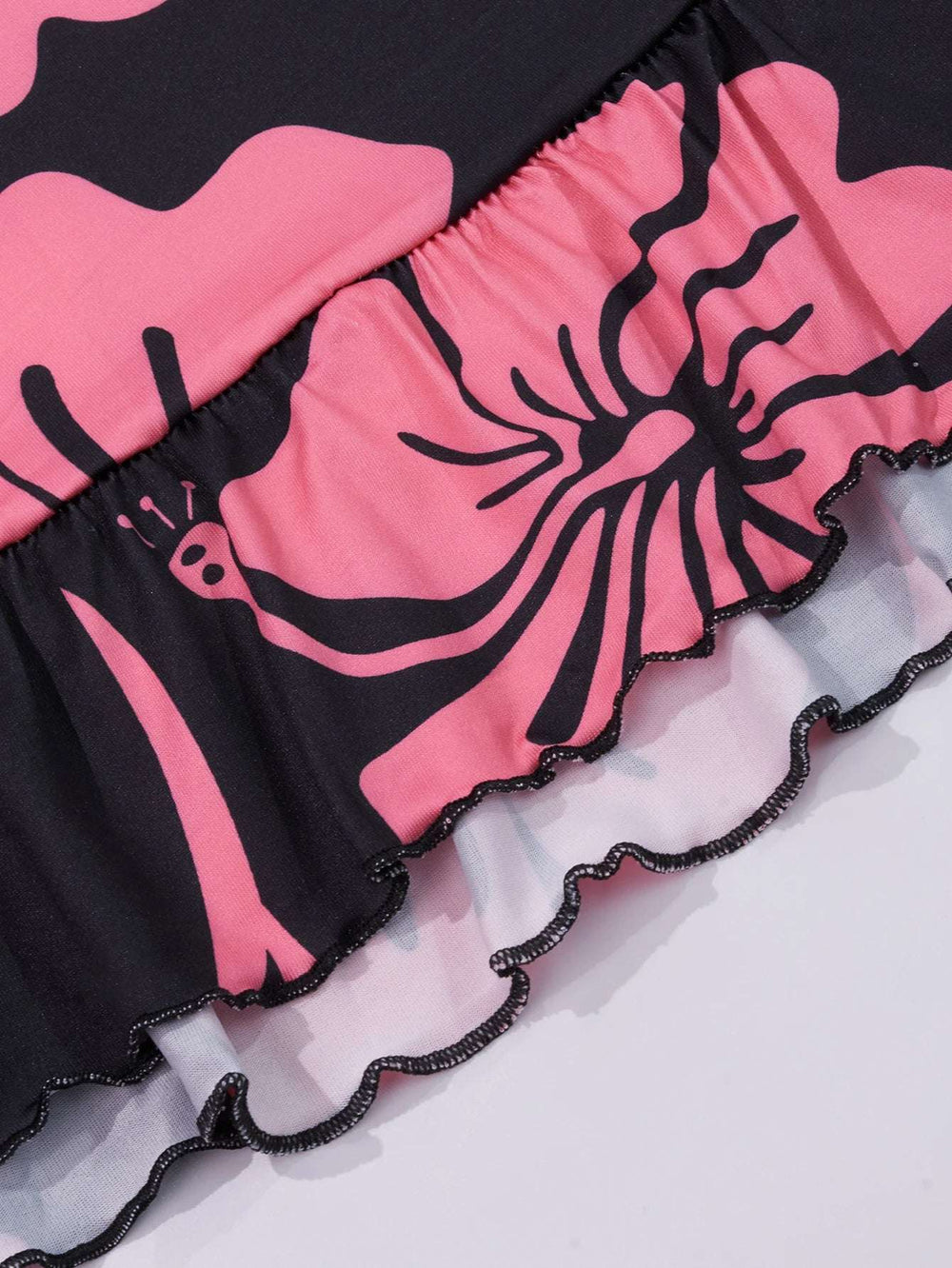 Suspended skirt for home wear, plus size dress can be worn externally, made of milk silk material