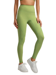 Women's High Waist Yoga Leggings  Anti-Cellulite Hip Lifting 7A Antibacterial Quick-Dry Stretchy Fitness Pants Yoga Hiking Sport