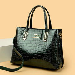 Bolso de mano para mujer 2025, nuevo bolso de moda para madres de mediana edad y mayores, bolso de hombro de gran capacidad, bandolera. 