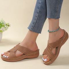 Sandalias de verano, zapatos de mujer, zapatos elegantes para mujer, sandalias, zapatos de mujer, zapatos de cuña, zapatillas suaves para mujer, calzado de mujer 
