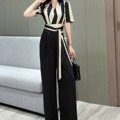 Women's Pants Chic and Elegant Female Trousers Wide Leg High Waist G All Medium One Size Aesthetic Autumn Quality Original 90s