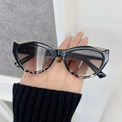 Designer Cat Eye Sunglasses Women Men Vintage Brand Gradient Sun Glasses Female Male Small Frame Retro Oculos De Sol