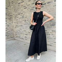 Vestidos de verano para mujer 2025, nuevos, elegantes, ajustados, sencillos, para vacaciones, de calle, cómodos y juveniles. 