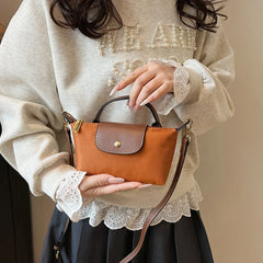 Retro, Fashionable, Multi-functional Handbags, Hot Items, Spring and Summer Women's Handbags, Handheld Luxury Nylon Handbags