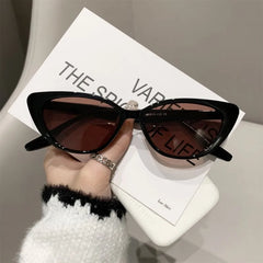 Gafas de sol de moda para exteriores, montura de ojo de gato, gafas de sol vintage de verano, gafas con protección solar UV400 
